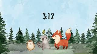 5-Minute Timer with Forest Animals | Relaxing & Fun for Kids