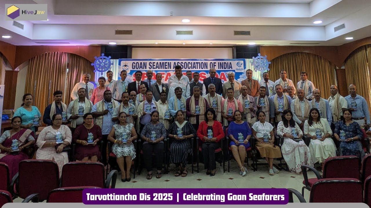 Goa Salutes Its Seafarers 🌊 | GSAI celebrates Seafarers Day with CM Pramod Sawant & Churchill Alemao