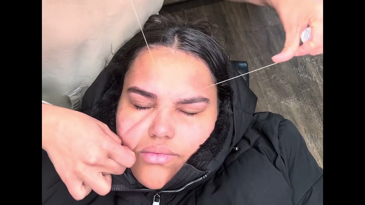 Sharp lines, flawless brows