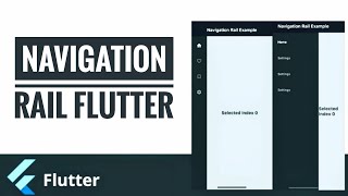 Navigation Rail in Flutter | Flutter Tutorials | Flutter by Google | #Flutter | #CodeStudio