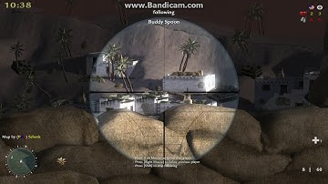 COD 2 Sniper Server: Buddy Spoon using No Recoil & Wallhack