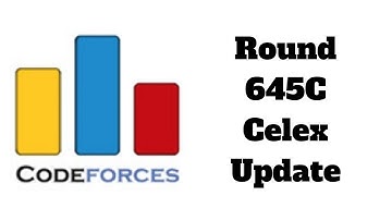Codeforces Round 645C Celex Update