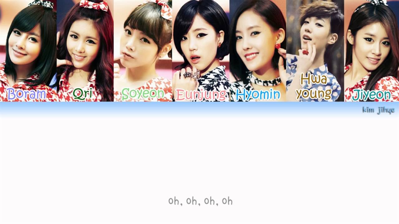 T-ARA (티아라) - Roly Poly (롤리폴리) Lyrics (Han|Rom|Eng|Color Coded) #TBS