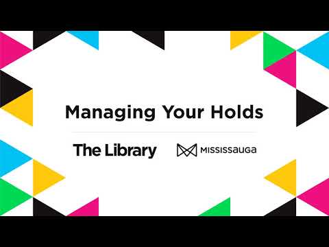 How to Manage Your Library Holds
