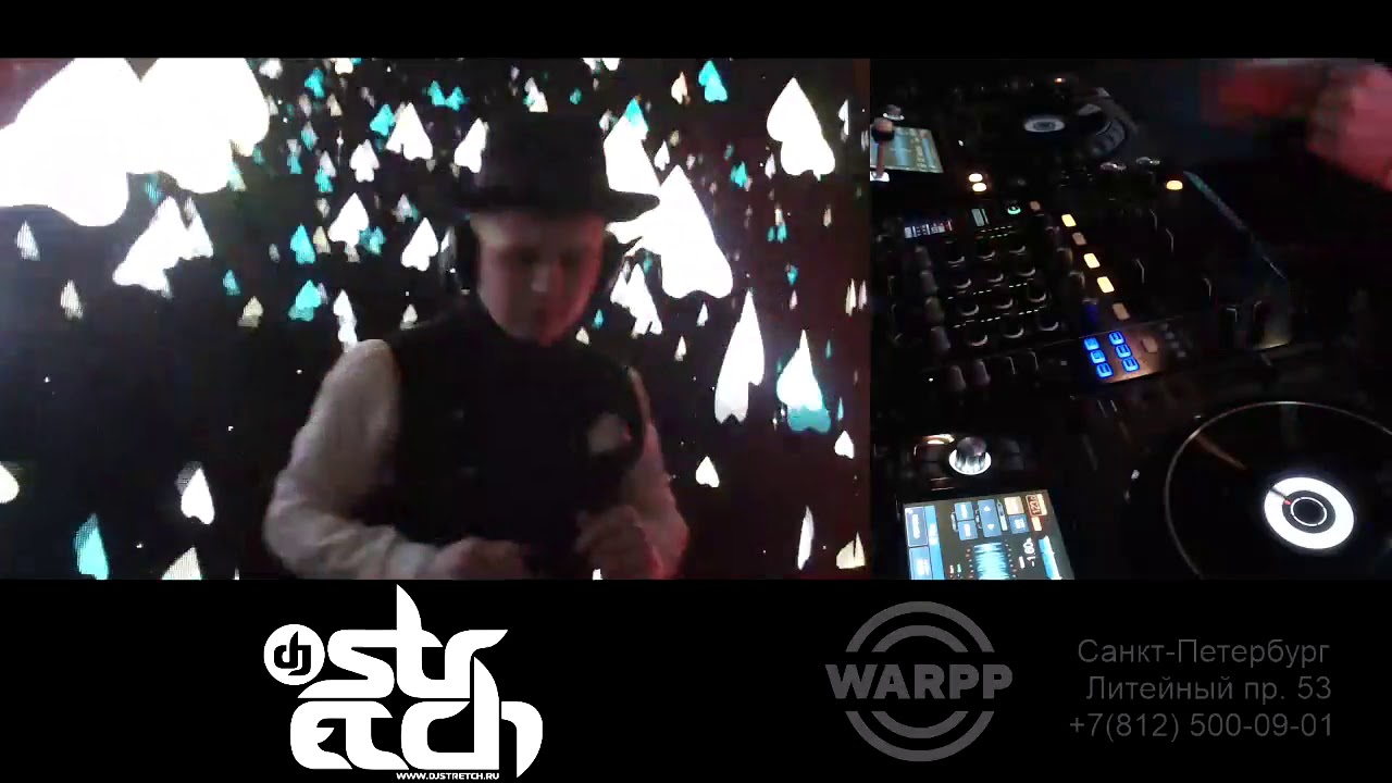 DJ Stretch - LIVE At Warpp Night Club 25.10.18 (Saint-Petersburg, Russia)