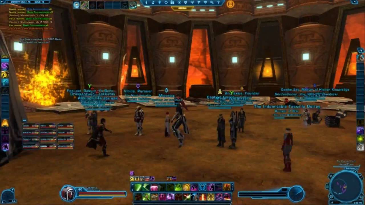 (SWTOR) The Last Battalion [Eternity Vault] - Soa Boss Fight - YouTube