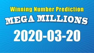 U.S. Mega Millions winning numbers prediction for 2020-03-20 screenshot 2