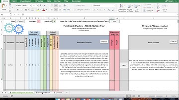 The Reports Machine - Getting Started with Trial Versions