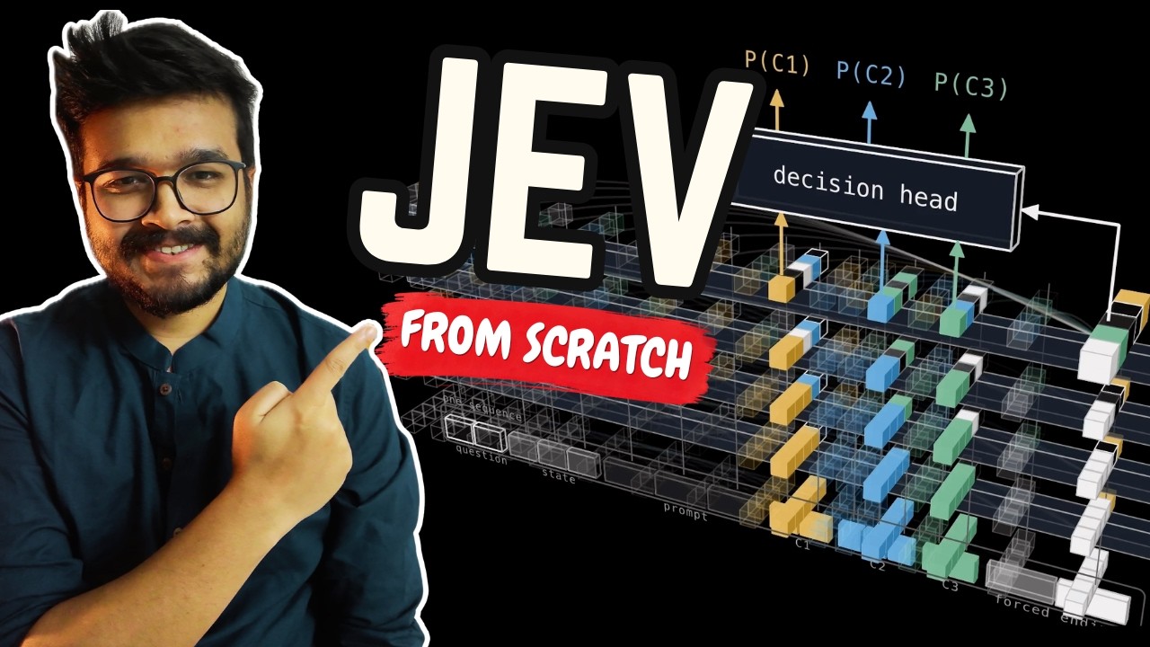 How I trained INSANELY fast JEV Decision Models from scratch (architecture deep-dive)