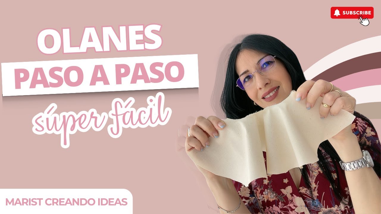 #157 MANERA FÁCIL DE HACER OLANES EN PRENDAS DE VESTIR
