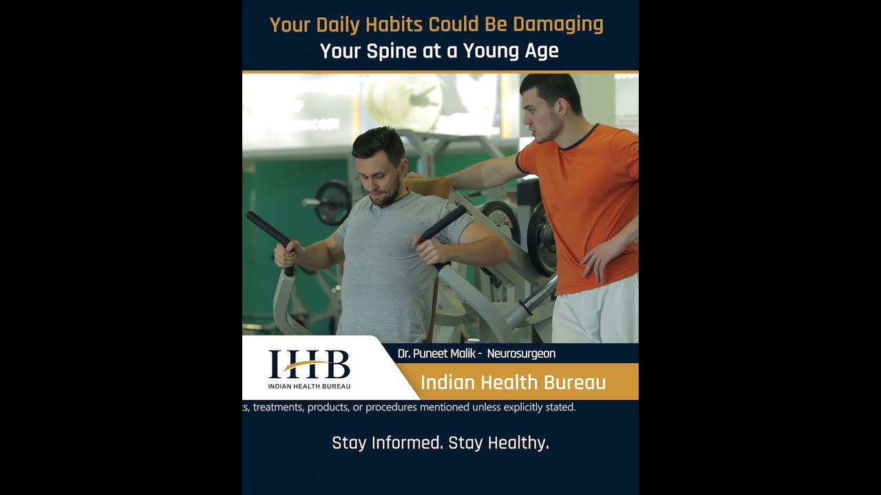 Your Daily Habits Could Be Damaging Your Spine at a Young Age