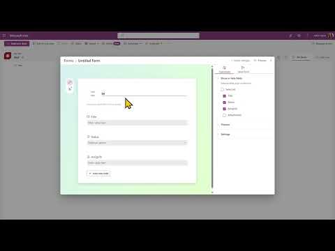🌿Ms Lists Forms Branching