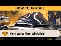 How to Install Klock Werks Flare Windshield | Weekend Wrenching