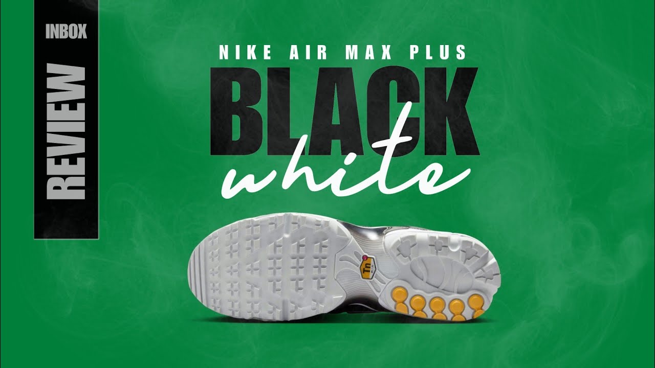 Nike Air Max Plus G BLACK AND WHITE 2025 Review and PRICE - YouTube