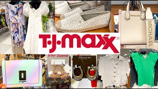 TJ MAXX SHOP WITH ME 2024 | DESIGNER HANDBAGS, SHOES, CLOTHING, NEW ITEMS #shopping #tjmaxx