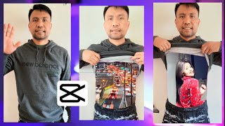 Capcut Video Editing Tutorial Vfx Editing T-Shirt Me Video Tricks Reels