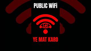 Public WiFi Par Data Share Karne Ke 3 Bade Khatar #Shorts #TechTips#shorts  #gntfusion #gadgetshorts