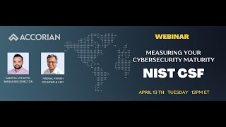 NIST CSF - Measuring Your Cybersecurity Maturity