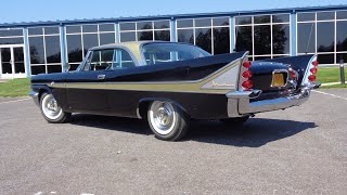 1958 Desoto Adventurer 2 Door Coupe 361 CI in Black / Gold & Ride on My Car Story with Lou Costabile