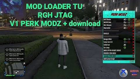 MOD LOADER TU RGH JTAG V1 PERK MODZ + download