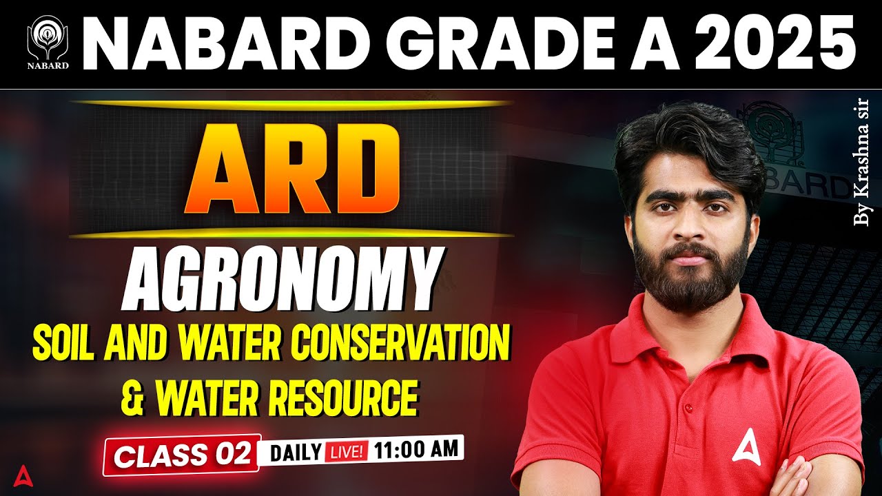 NABARD Grade A Classes 2025 | ARD for NABARD Grade A | NABARD Grade A ARD Preparation | Agronomy