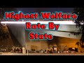 10 States With The Highest Rate of People on Welfare.