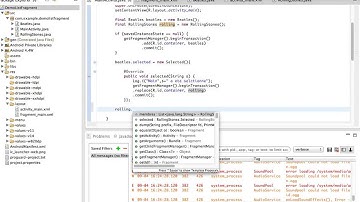 Android : Fragments, remplacements d