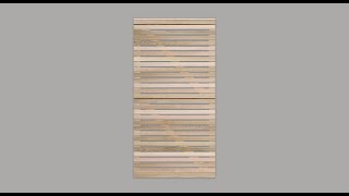 Cedar Slatted Gates