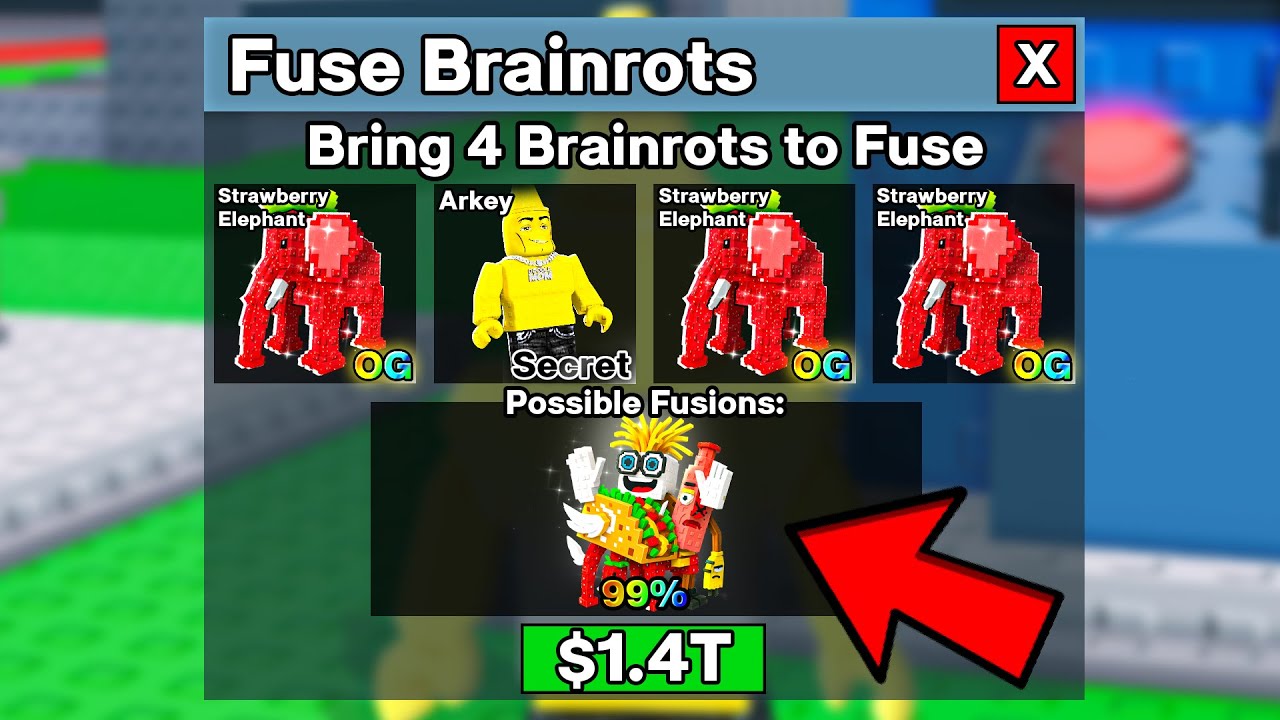 I Fused EVERY New 0.01% Brainrot and Got THIS..