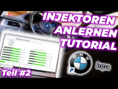 N54 Injektoren ANLERNEN / CODIEREN Tutorial mit INPA | Einfach selber und Zuhause | padoppeldi