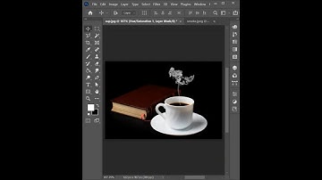 Transparent smoke on cup Photoshop shorts #smoke #transparentsmoke #photoshop #shorts