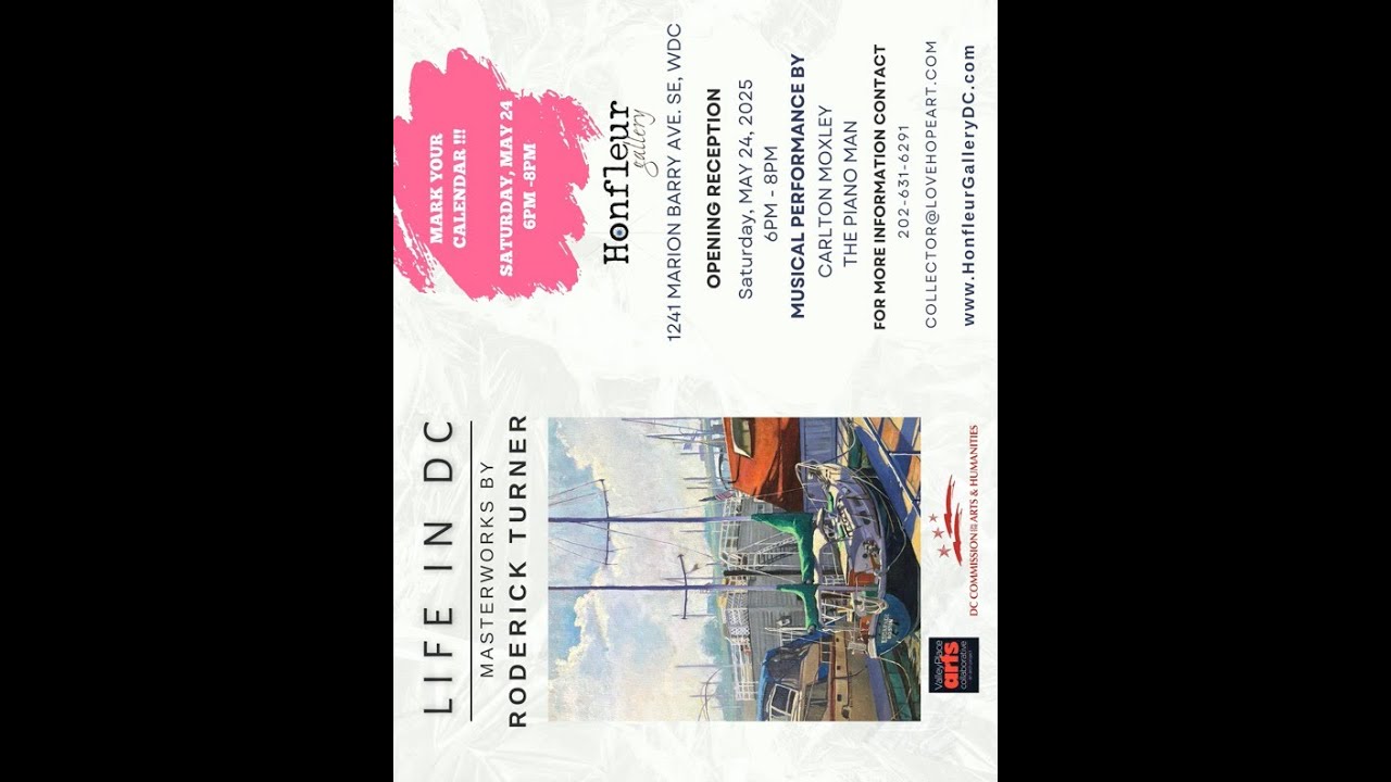 Marion Barry Ave., SoutheastI was invited to play at rodick turner's exhibit