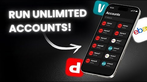 how to create unlimited accounts on ebay, depop and vinted