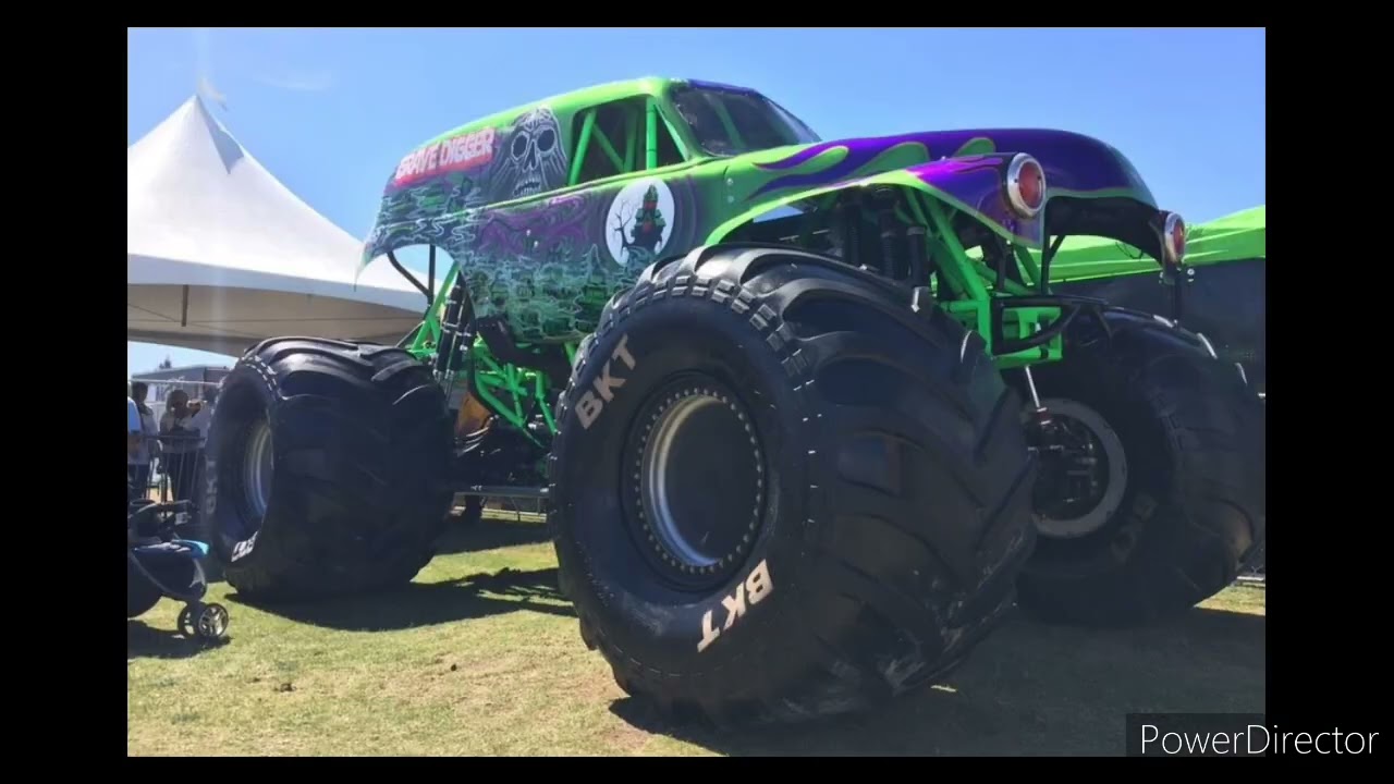 Monster Jam Most Interesting Grave Digger Paint Schemes EVER!! - YouTube