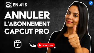 Comment Annuler Labonnement À Capcut Pro Et Supprimer Le Renouvellement Automatique En 41 S