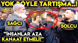 Yok Böyle Tartişma İnsanlar Aza Kanaat Etmedi̇kçe Adam Olamazlar Sokak Röportajları