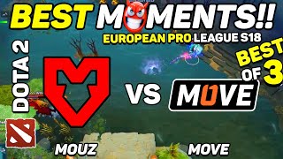 MOUZ vs One Move - HIGHLIGHTS - European Pro League S18 | Dota 2