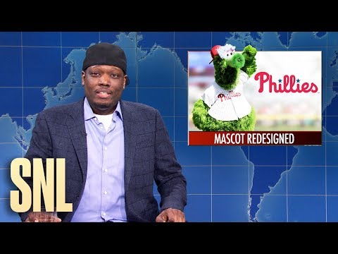 Weekend Update: New Phillies and Astros Mascots - SNL