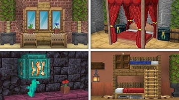 Minecraft: 7+ Easy Bedroom Build Hacks You Didn’t Know