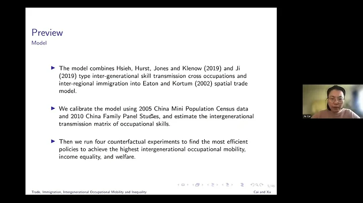 Jie Cai (SHUFE): Intergenerationa...  Occupational...