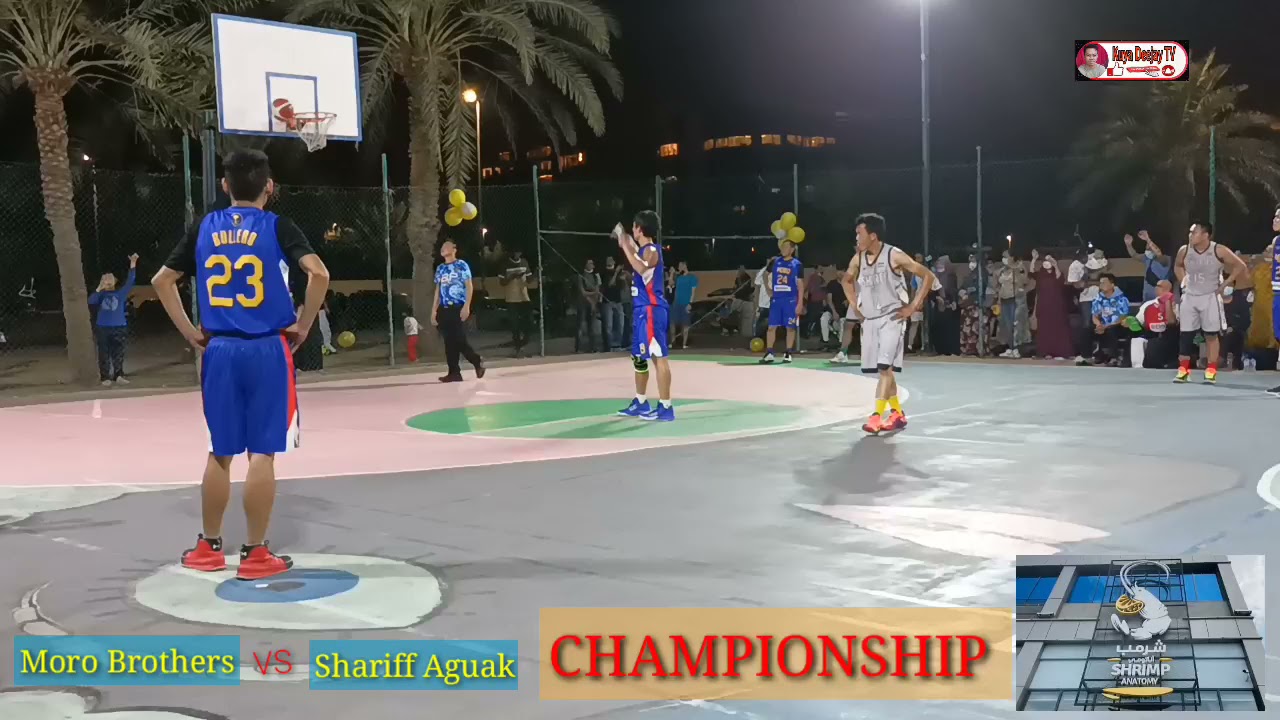 MORO BROTHERS VS SHARIFF AGUAK/ FINAL QUARTER. JPBL.