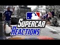 Driving My Supercar to a Baseball Game! SUPERCAR REACTIONS! FANS GO WILD!