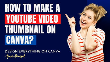 How to make a custom Youtube thumbnail on Canva? | Canva Graphic Design Course in Urdu / Hindi