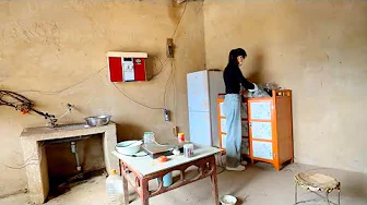 Beautiful girl abandoned by her boyfriend and decorates the dilapidated attic alone Full Video
