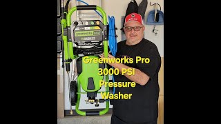 Ugh! Problem Found - Will it Work! Greenworks Pro 3000 PSI Pressure Washer - First Use
