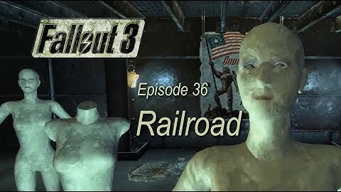 Railroad FALLOUT 3 ep36 (synth, Victoria Watts, Zimmer, Vera, Bryan, Abraham Washington) PC