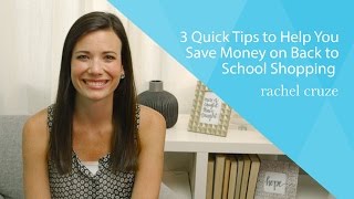 3 Quick Tips to Help You Save Money on Back to School Shopping Net Worth