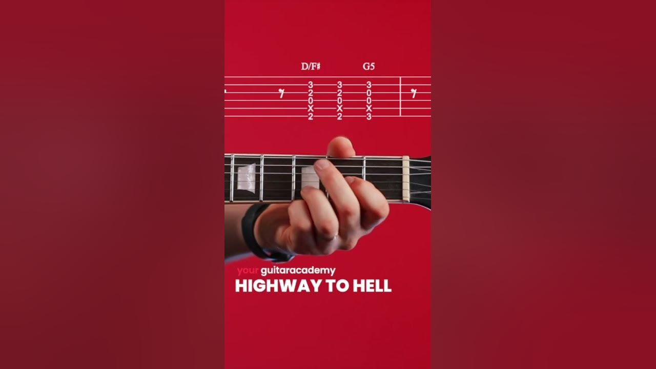 Highway to Hell - AC/DC #guitarlesson