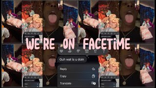 POV : we’re on facetime (VLOG) | cleaning , singing , , chit chats , FaceTime calls , dancing etc|