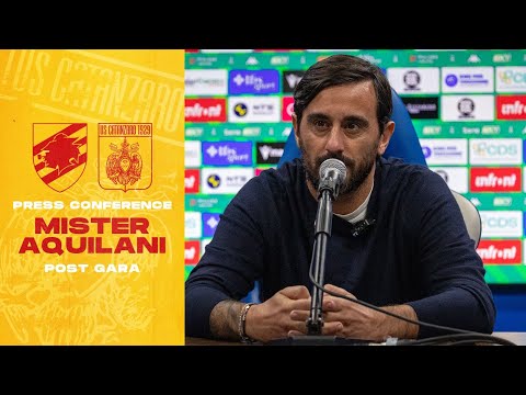 PRESS AREA | AQUILANI NEL DOPO GARA DI SAMPDORIA-CATANZARO